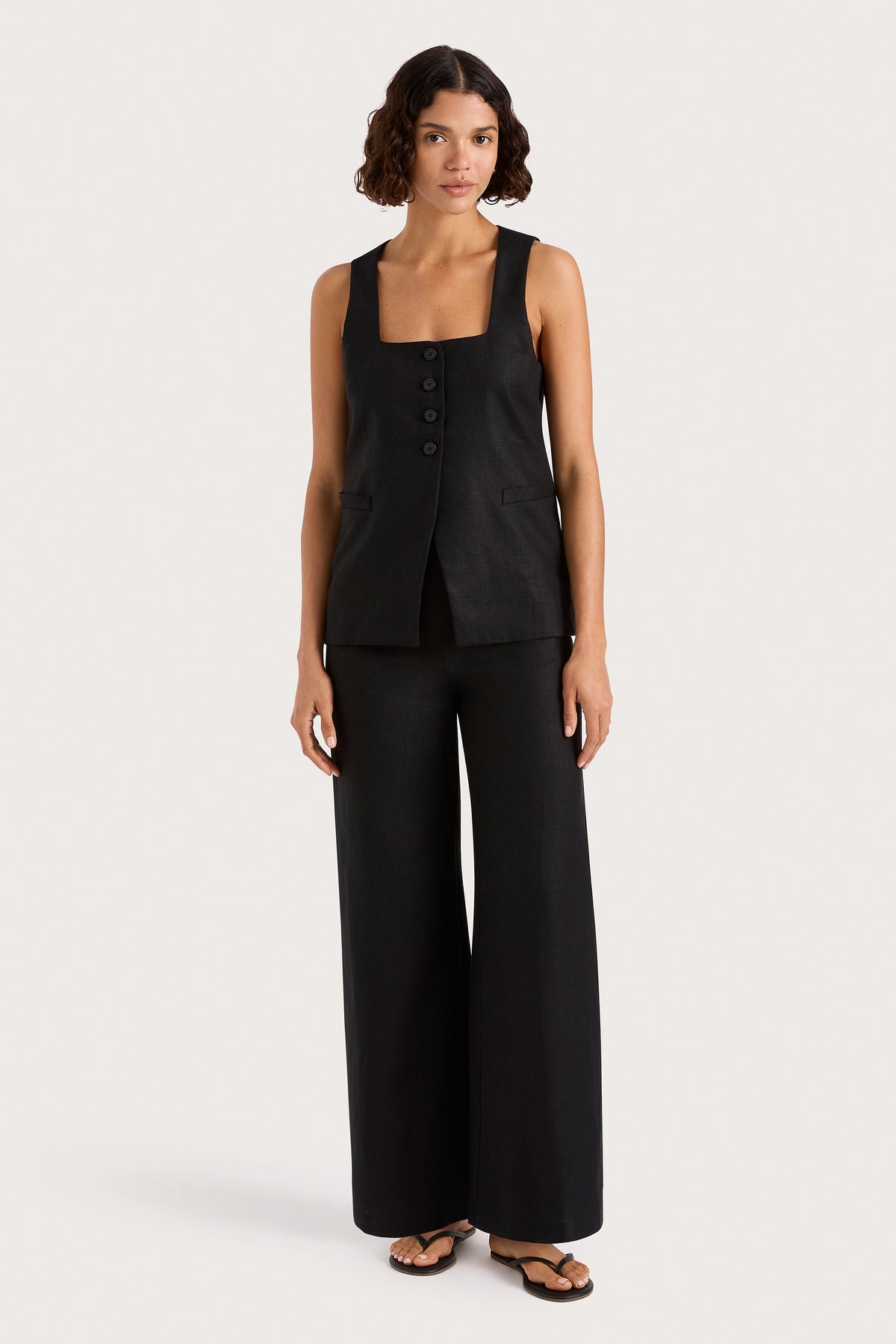 Jackie Vest Black - Faithfull the Brand INT