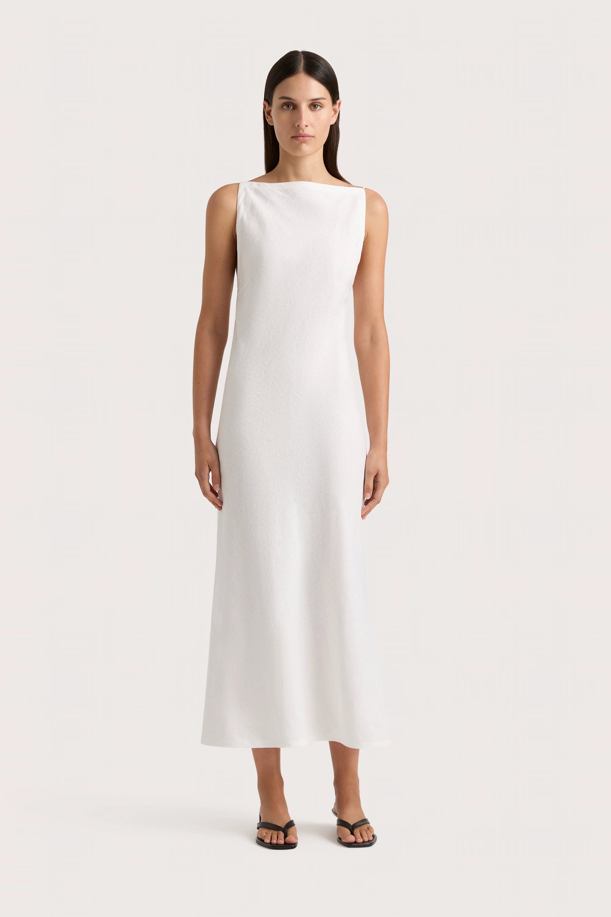 Antibes Midi Dress White – Faithfull the Brand