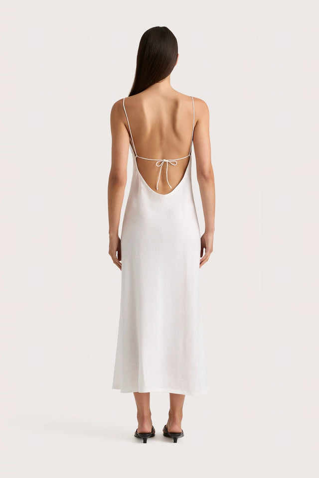 Antibes Midi Dress White - Final Sale