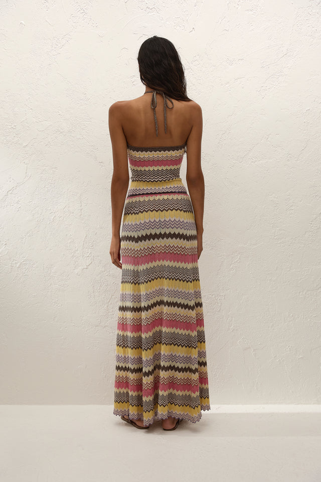 Ria Skirt Perla Stripe