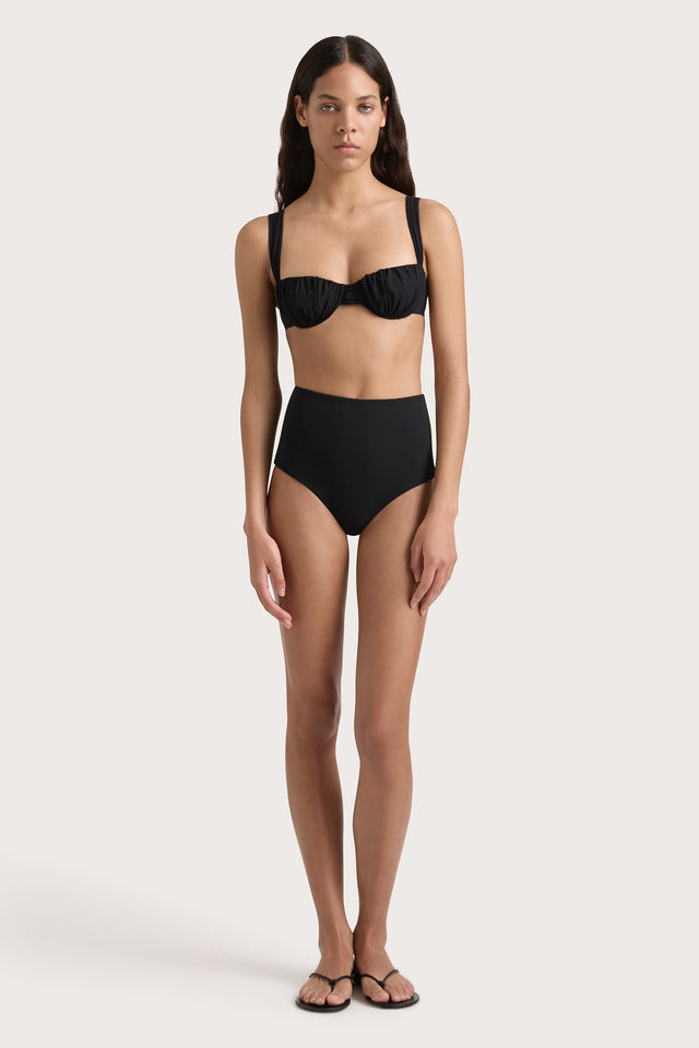 Reyes Bikini Bottom Black