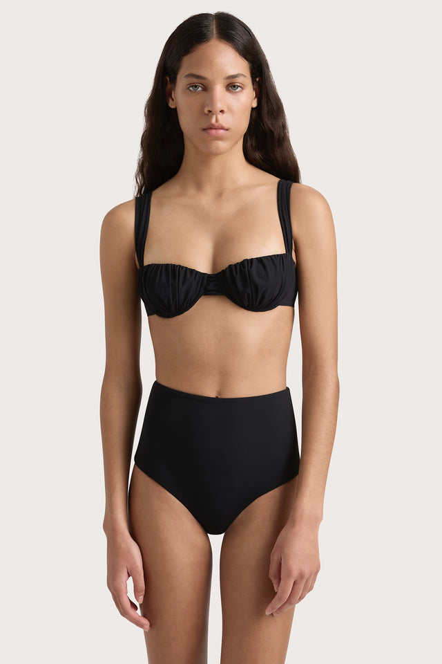 Reyes Bikini Bottom Black