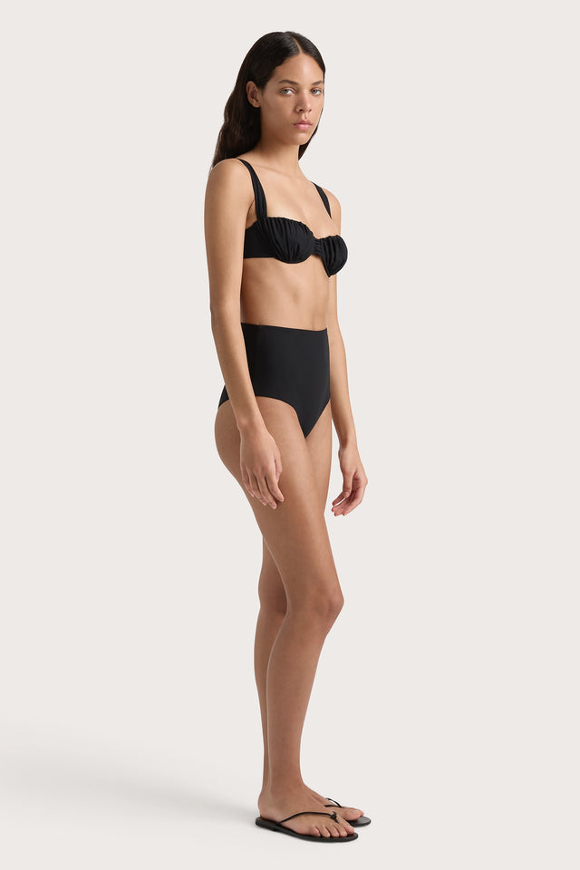 Reyes Bikini Bottom Black