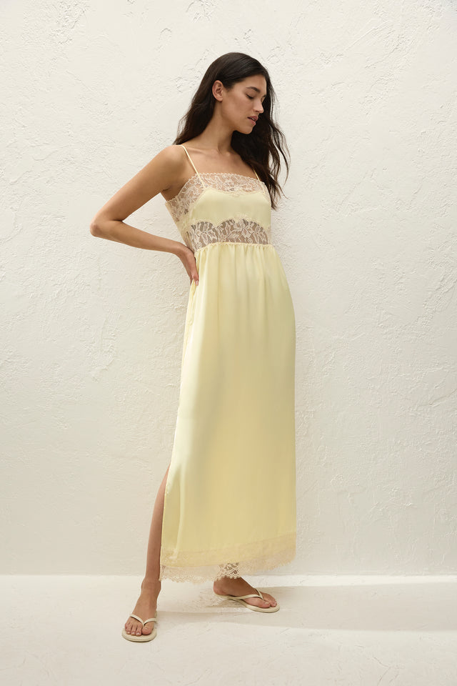 Faithfull THE BRAND Morris Midi Dress - Lucia Lace Faithfull THE BRAND Morris Midi Dress - Lucia Lace