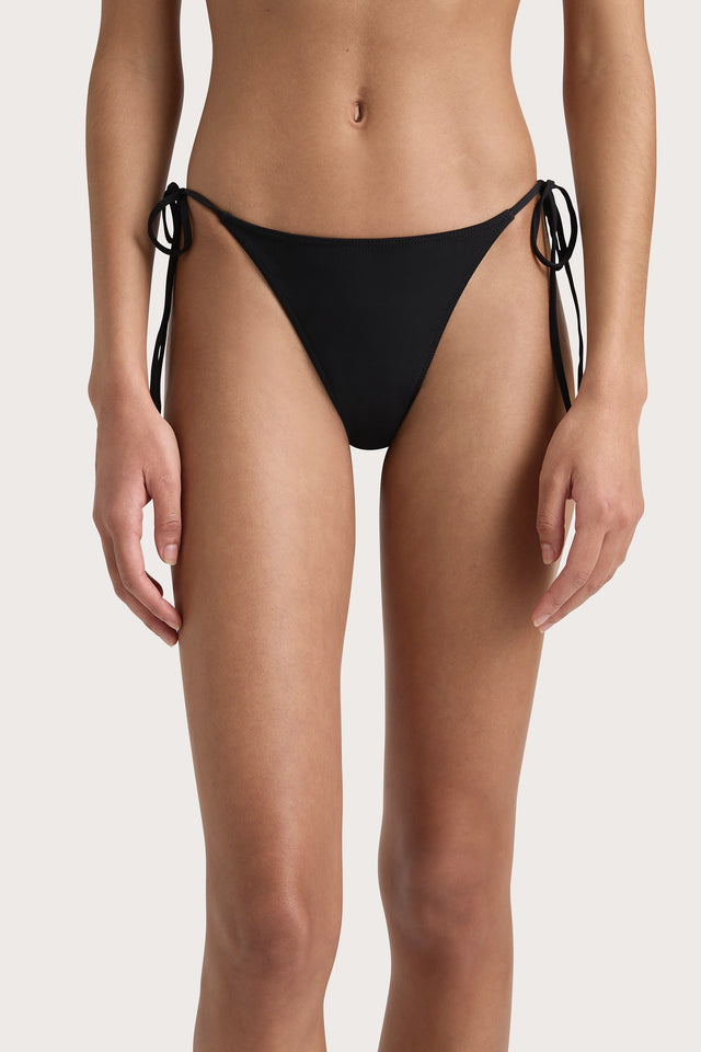 Leo Bikini Bottom Black