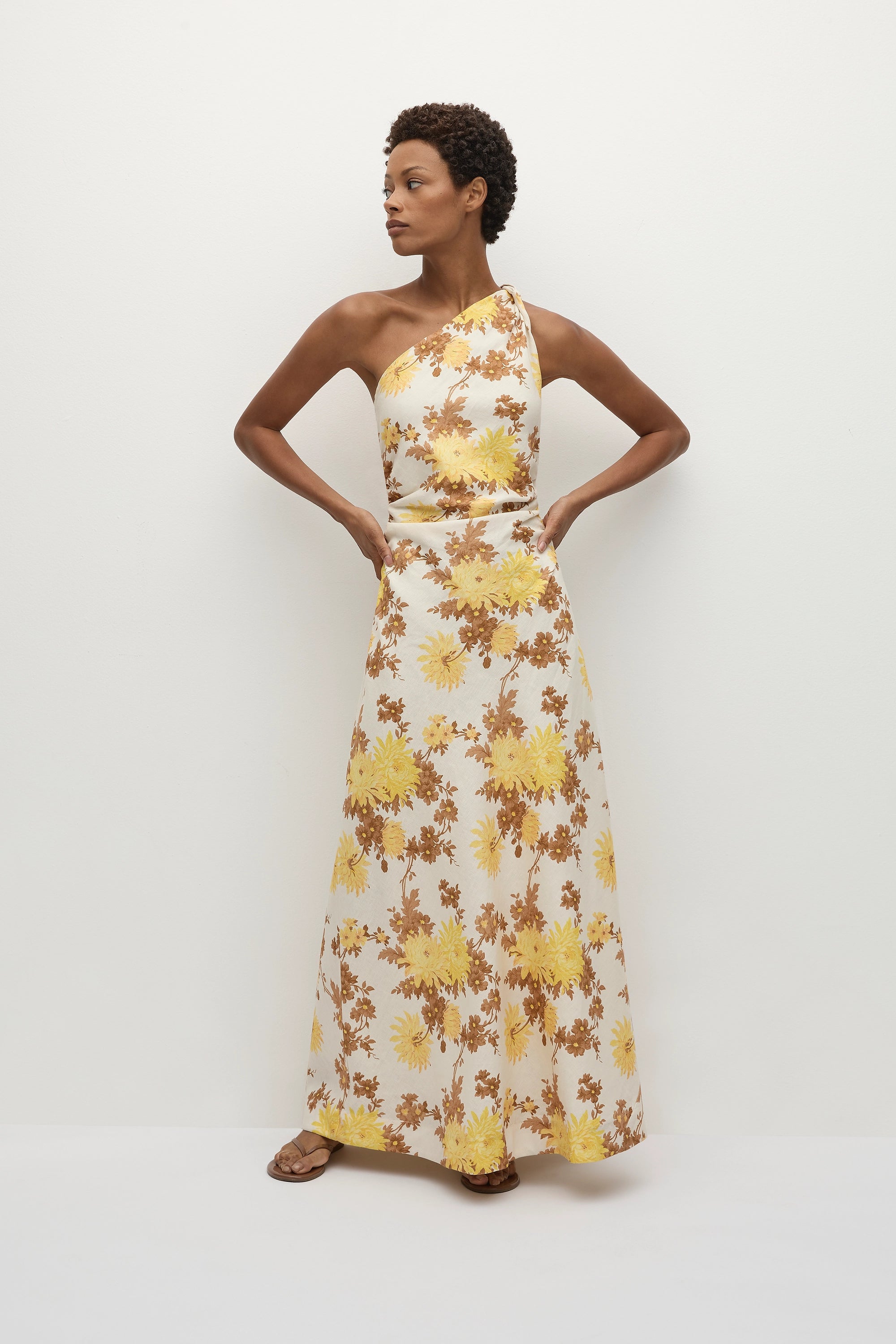 Sola Maxi Dress Midsummer Floral Faithfull the Brand INT