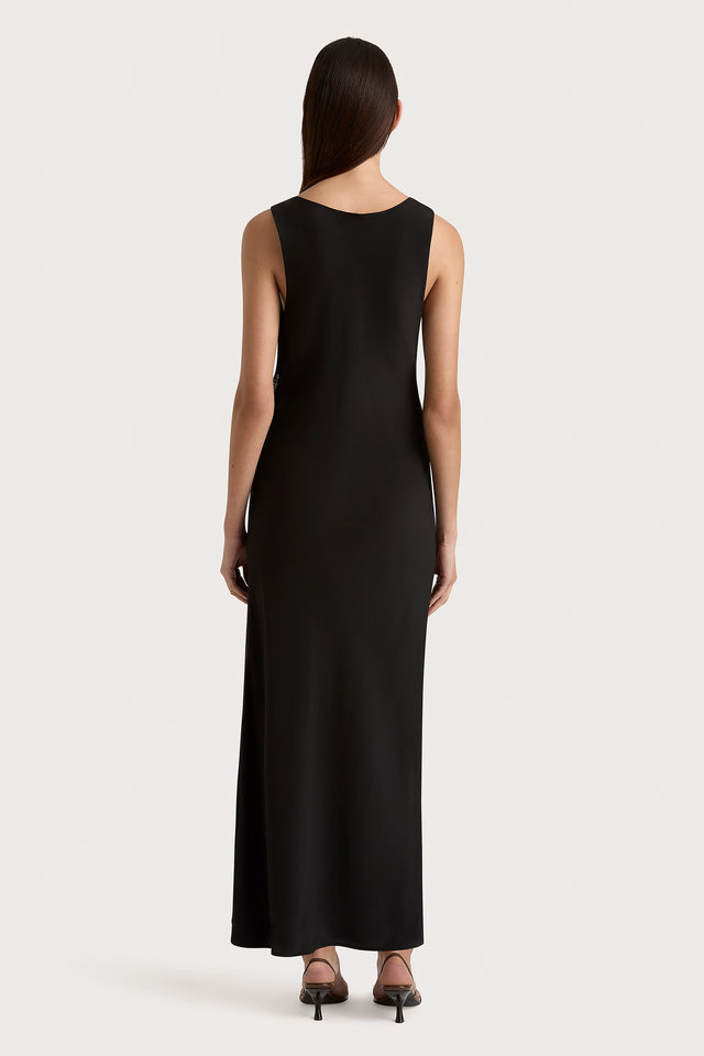 Biarritz Tank Maxi Dress Black