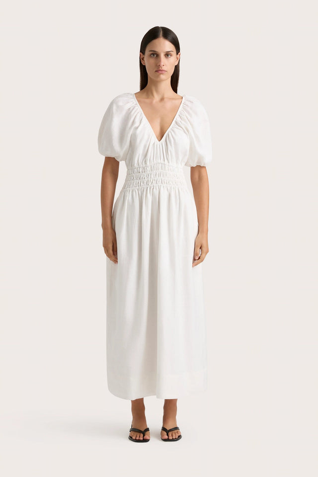 Geriba Maxi Dress White