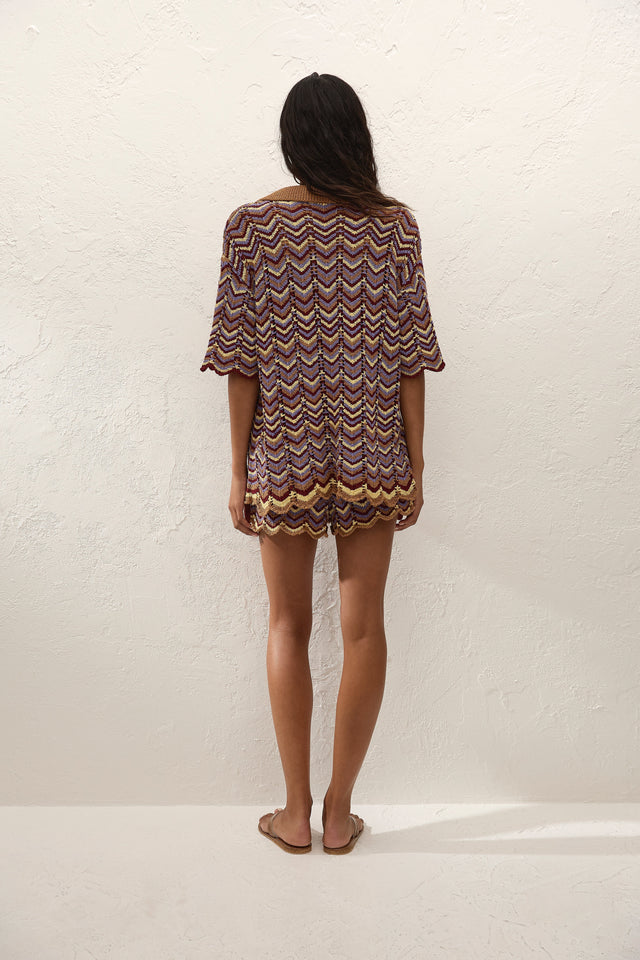 Luis Short Ramona Stripe