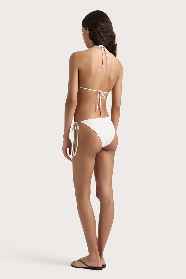 Leo Bikini Bottom White