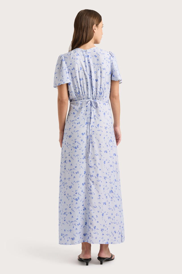 Tae Midi Dress Blossom Blue