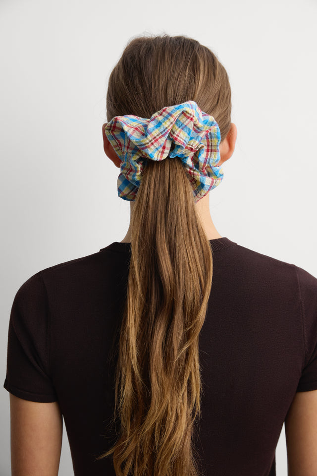 Hair Scrunchie Sofia Check