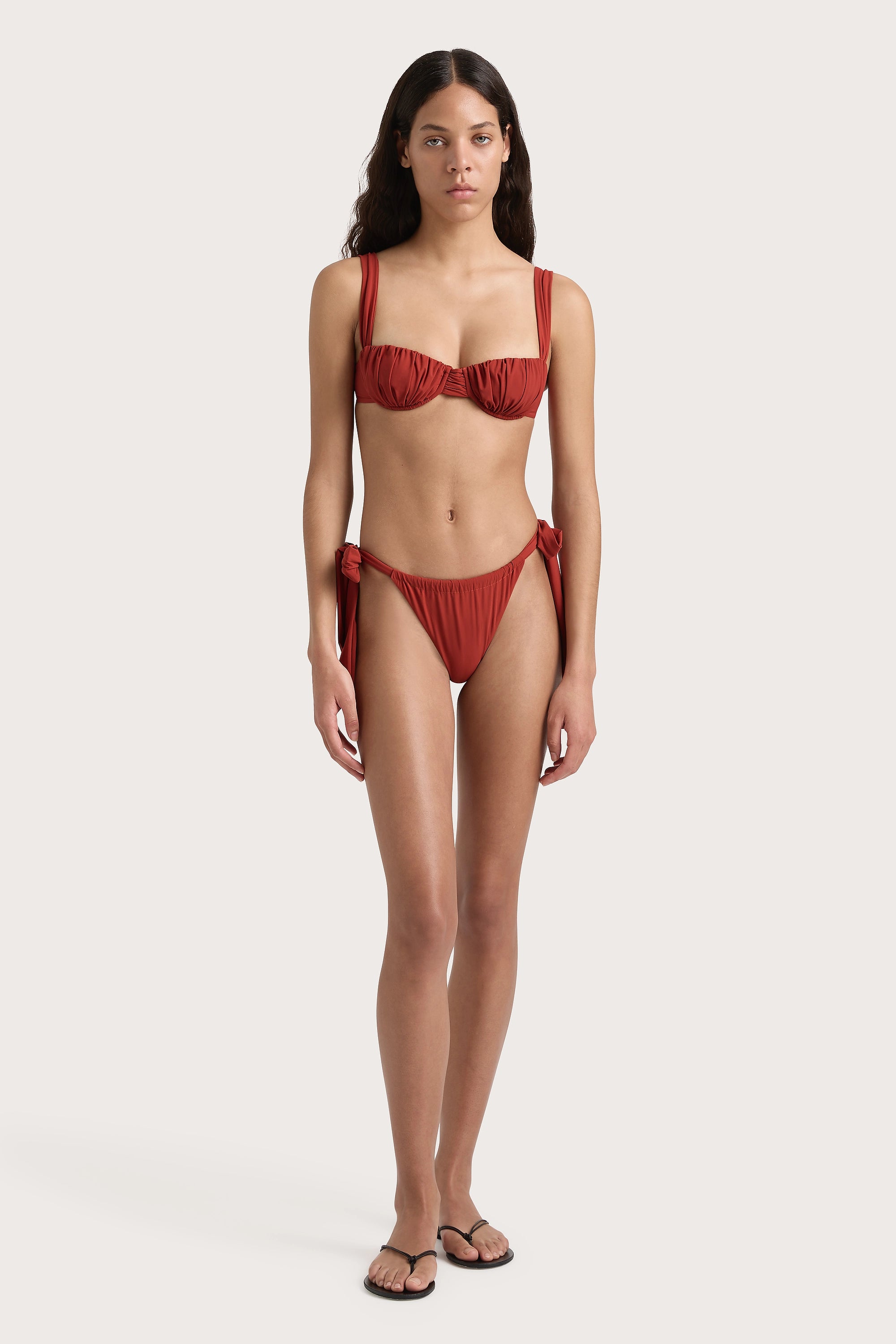 FAITHFULL THE BRAND フェイスフルザブランド　ビキニボトム Costa Bikini Bottoms Garnet - Final Sale – Faithfull the Brand