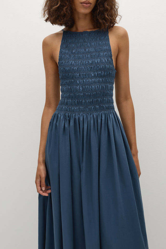 Laia Maxi Dress Vintage Navy - Final Sale