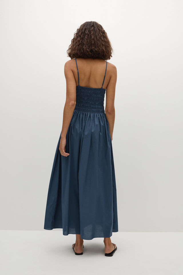 Laia Maxi Dress Vintage Navy - Final Sale