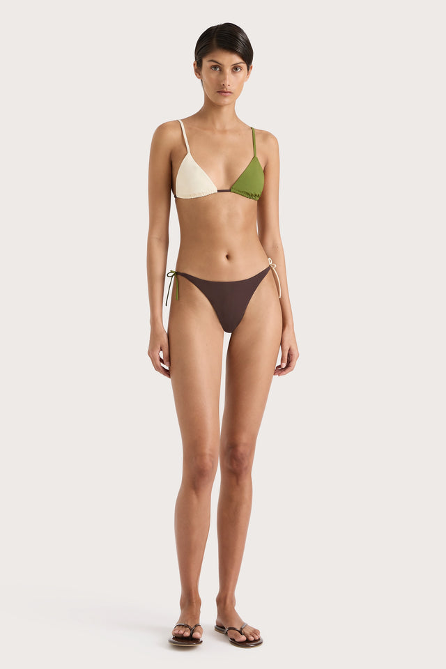 Yeva Bikini Top Verte Multi