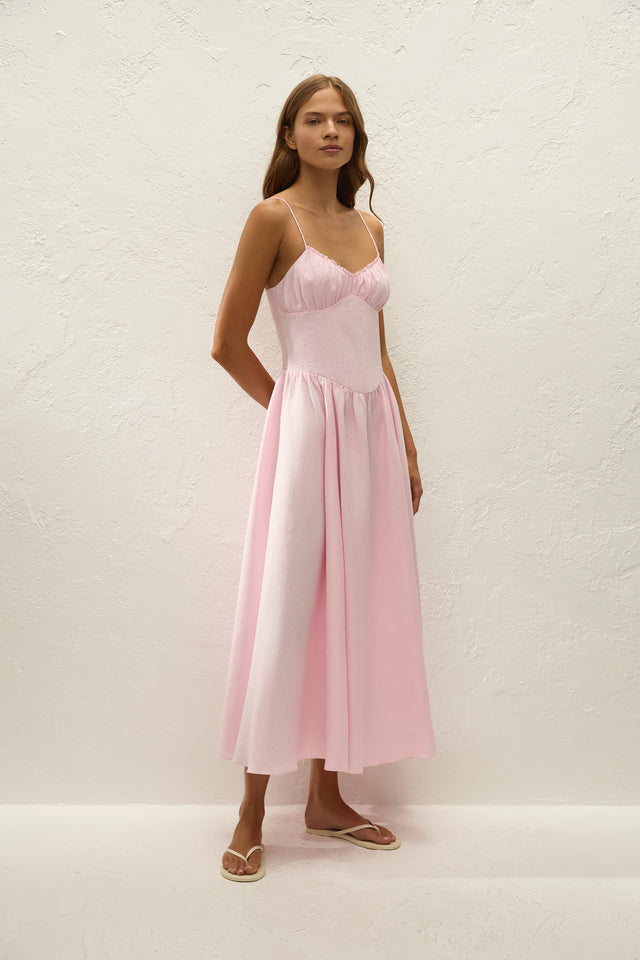 Vares Midi Dress Palazzo