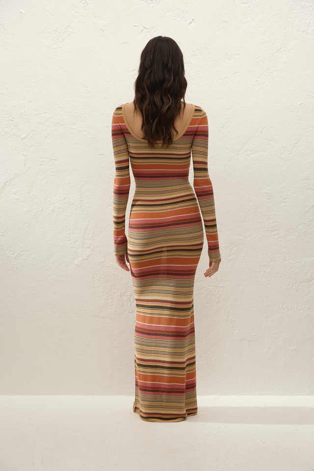 Notturna Maxi Dress Murano Amber - Final Sale