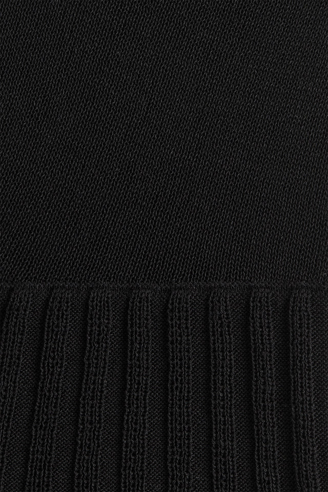 Cecilie Knit Top Black