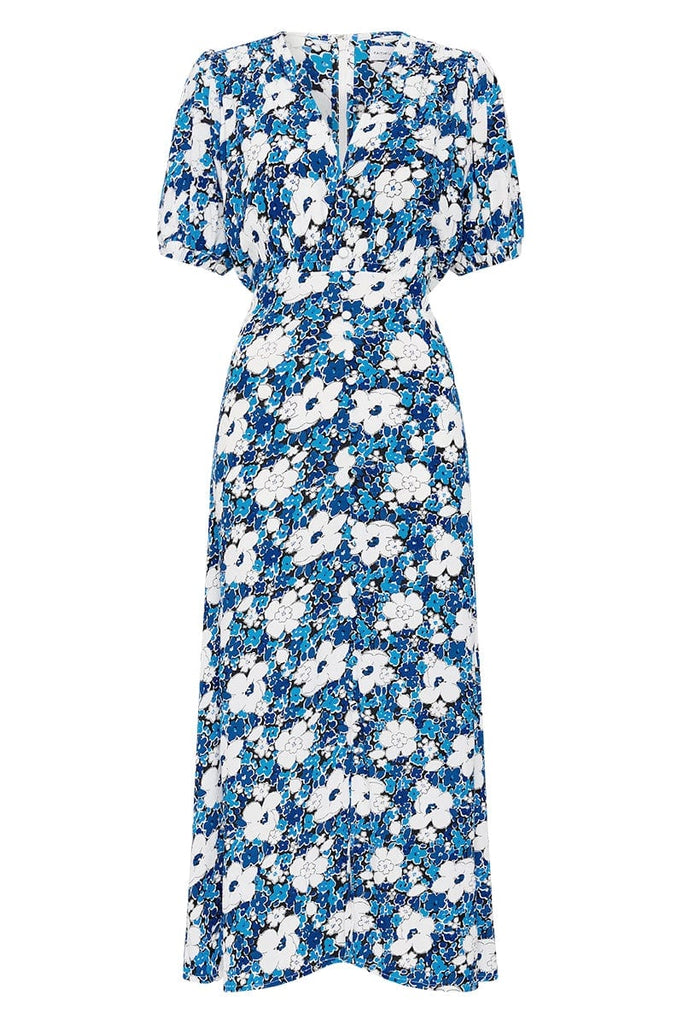 Bellavista Midi Dress Vita Bella Floral Blue Exclusive