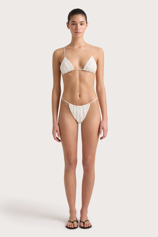 Brita Bikini Bottom White