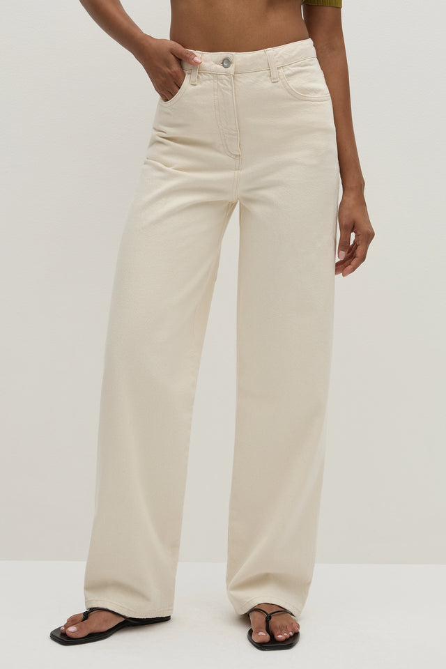 Straight Jean Ecru - Final Sale
