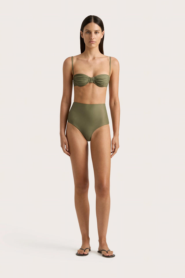 Reyes Bikini Bottom Khaki