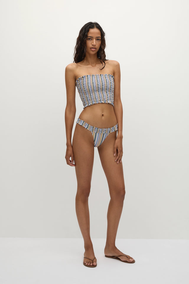 Elisa Bikini Top Sifnos Stripe - Faithfull the Brand INT Elisa Bikini Top Sifnos Stripe - Faithfull the Brand INT