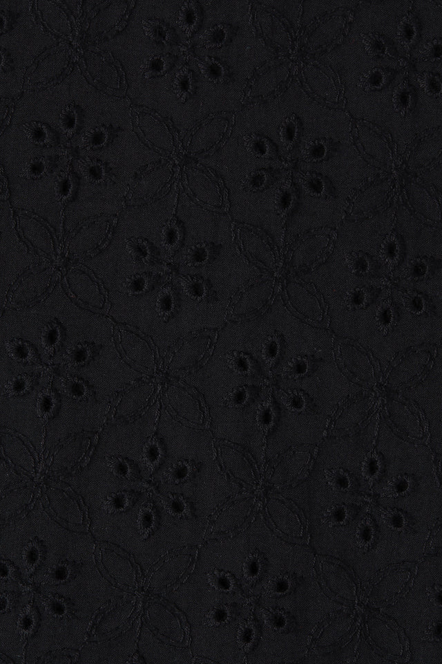 Lia Maxi Dress Valentina Broderie Black