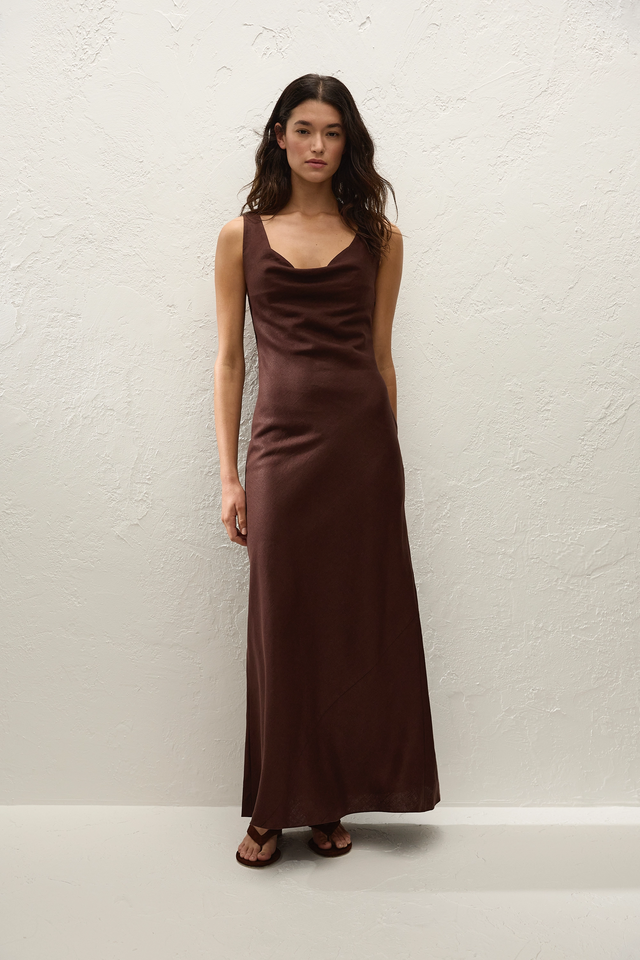 Paloma Maxi Dress Carob