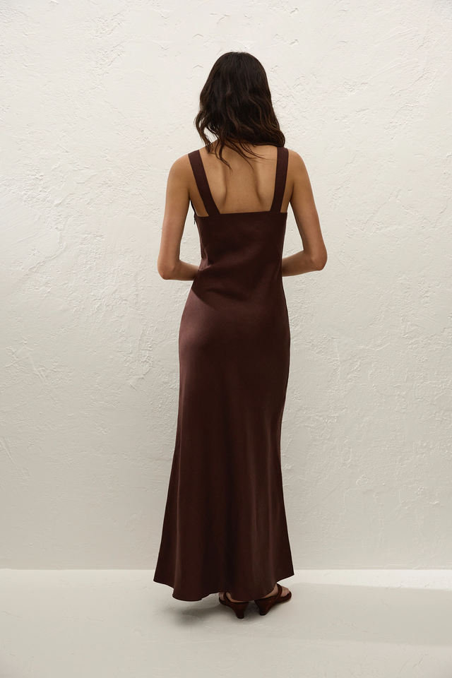 Paloma Maxi Dress Carob