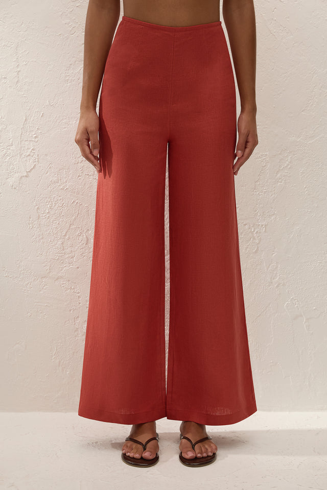 Syna Pant Dusty Tomato