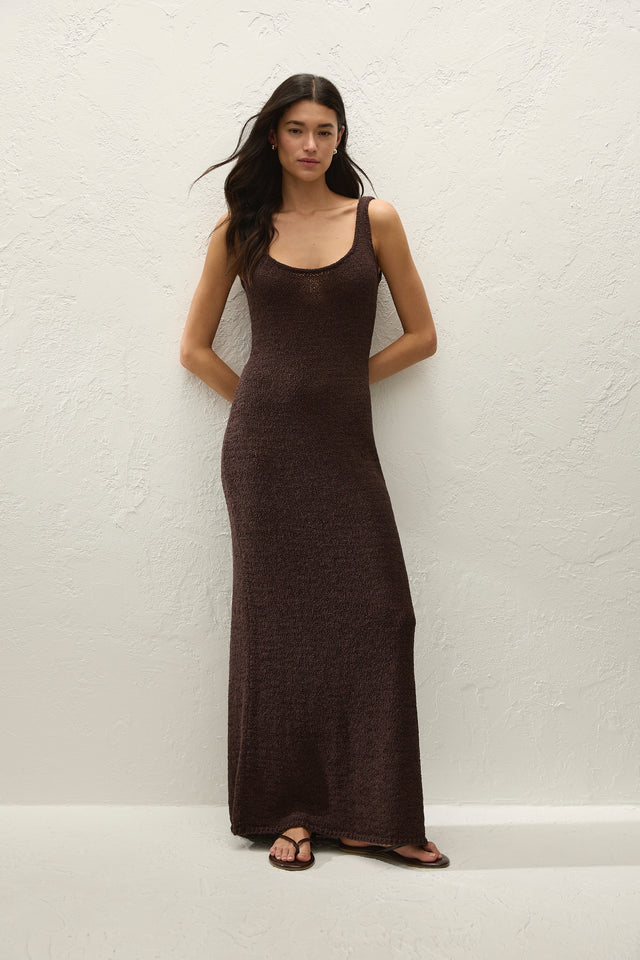 Florence Maxi Dress Carob