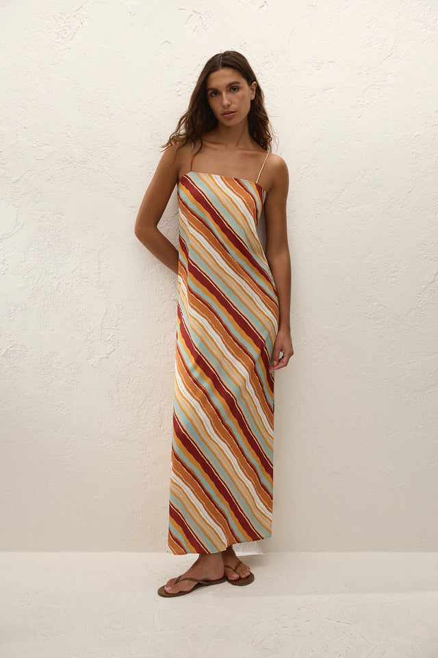 Muni Maxi Dress Carmen Stripe
