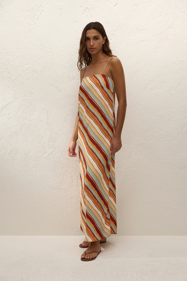 Muni Maxi Dress Carmen Stripe