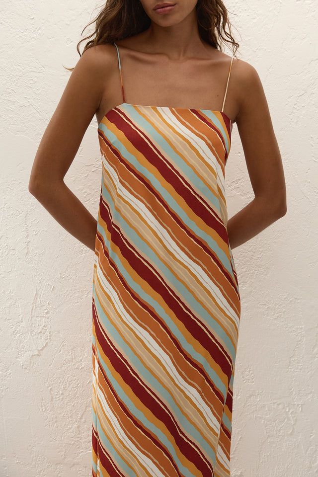 Muni Maxi Dress Carmen Stripe