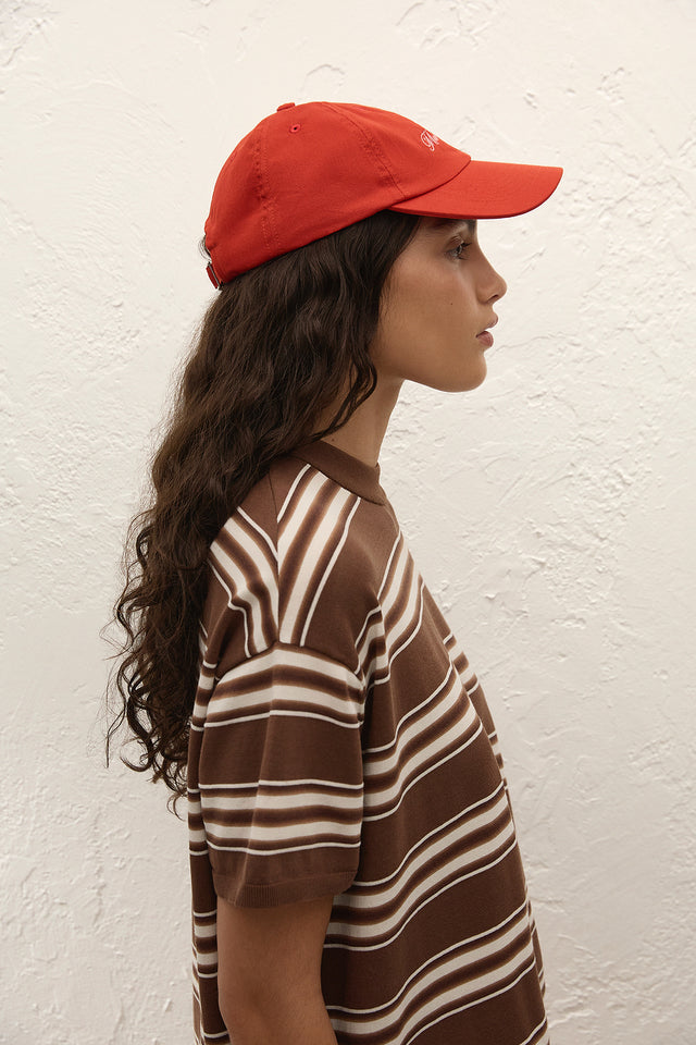 Mexico City Cap Dusty Tomato