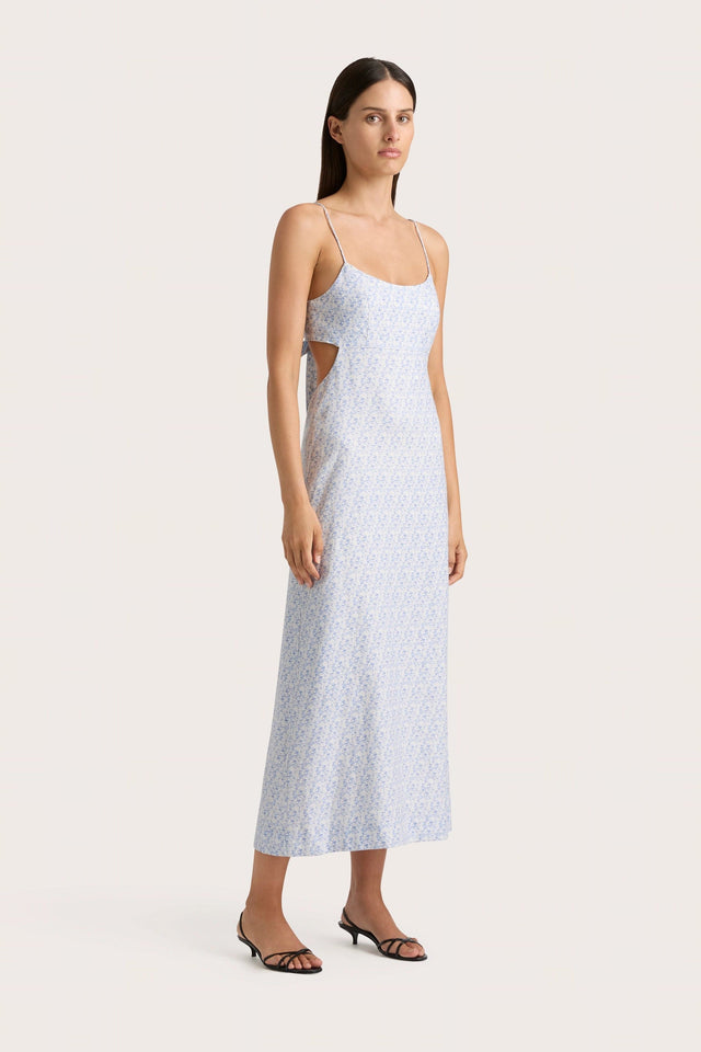 Antibes Midi Dress Leilani Mid Blue