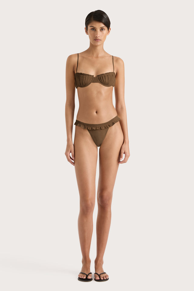 Esterel Bikini Top Clay - Final Sale