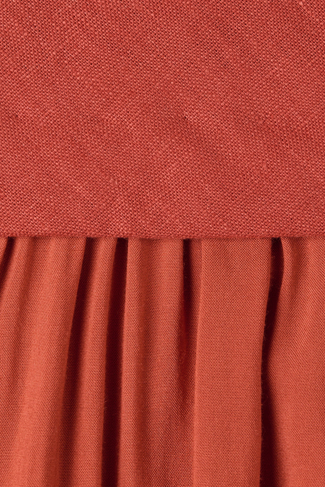 Hedy Maxi Dress Dusty Tomato