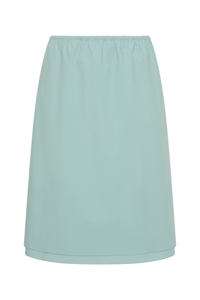 The Knee Skirt Teal