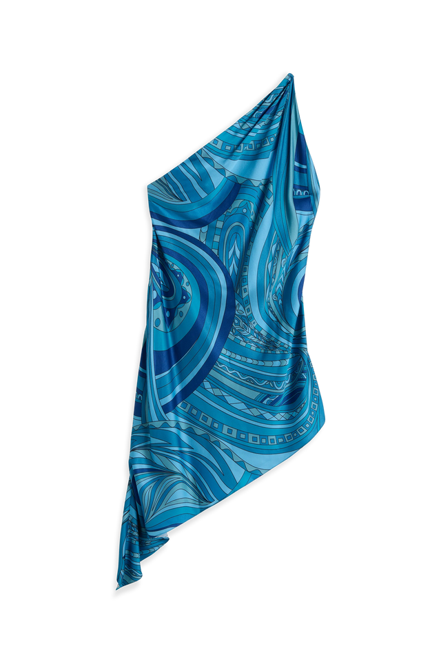 Montez Tunic Top Lagunera Paisley