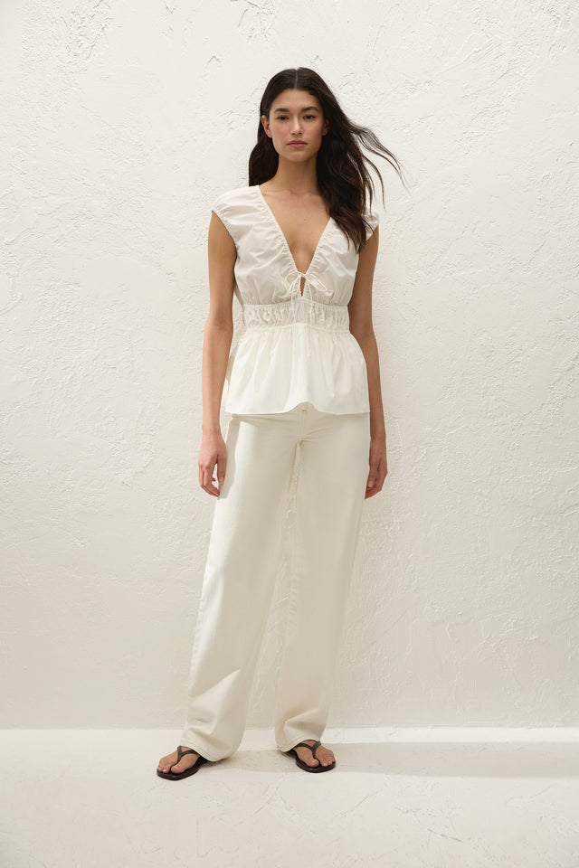 Hedda Top White