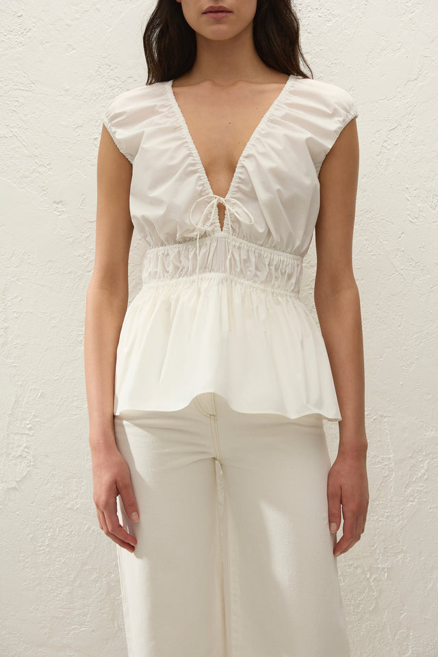 Hedda Top White
