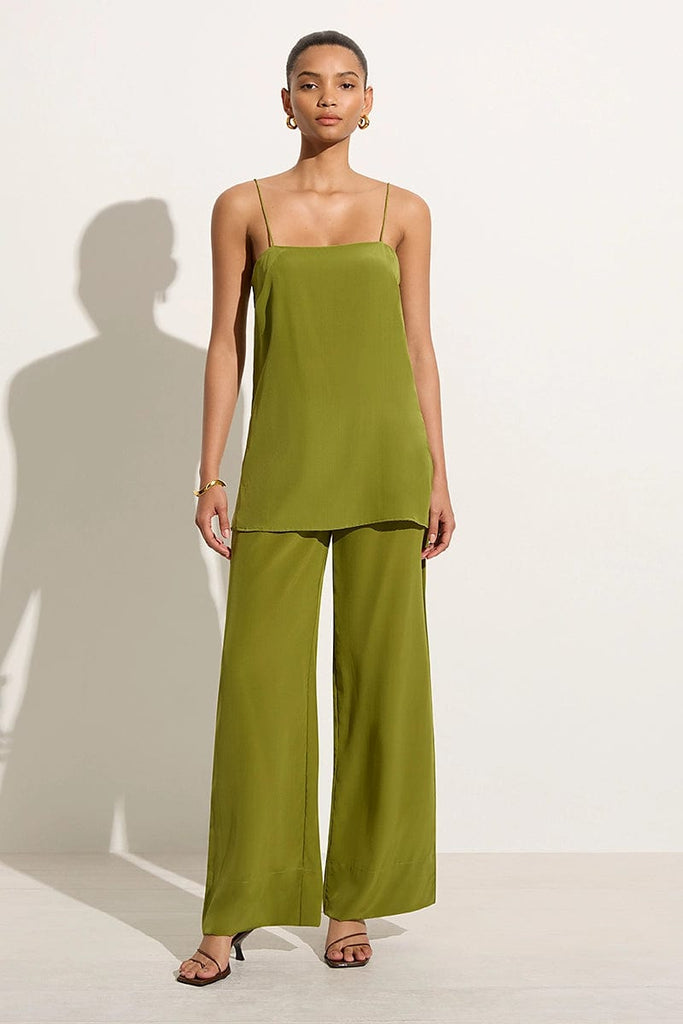 Faithfull the shop brand jumpsuit green