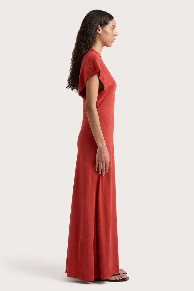 Colmar Maxi Dress Garnet