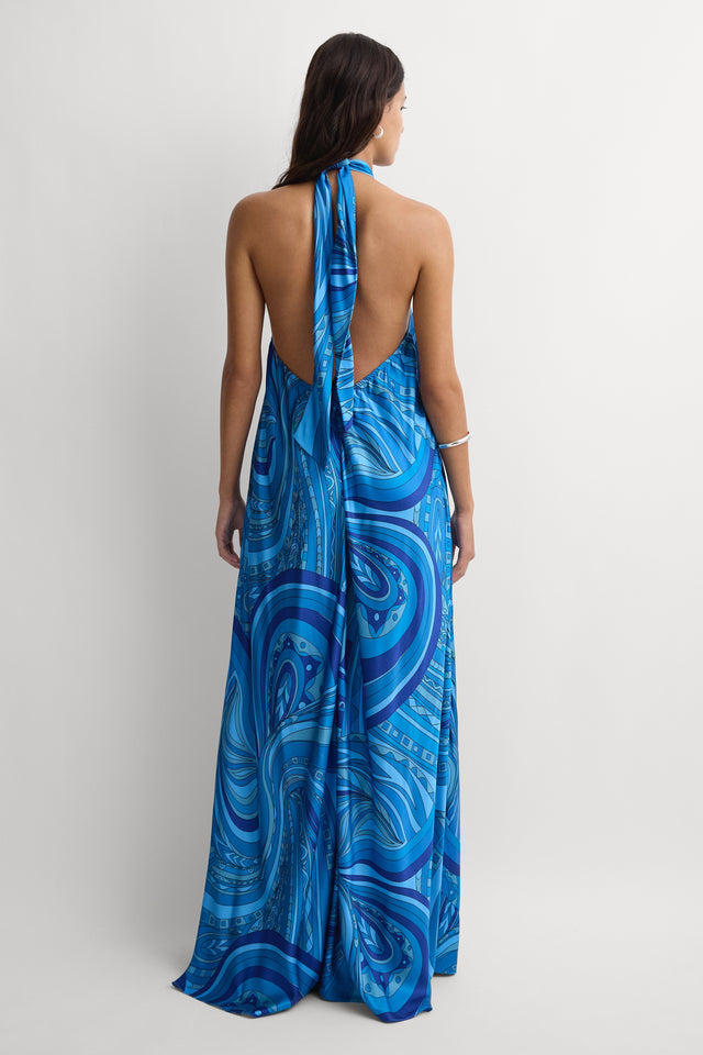 Lupita Maxi Dress Lagunera Paisley