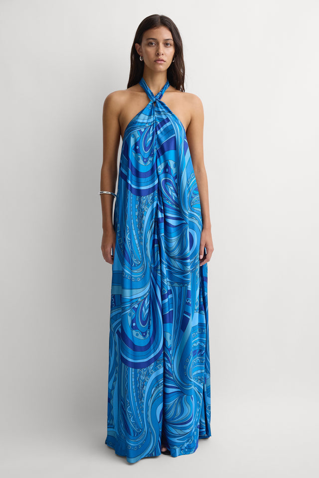 Lupita Maxi Dress Lagunera Paisley