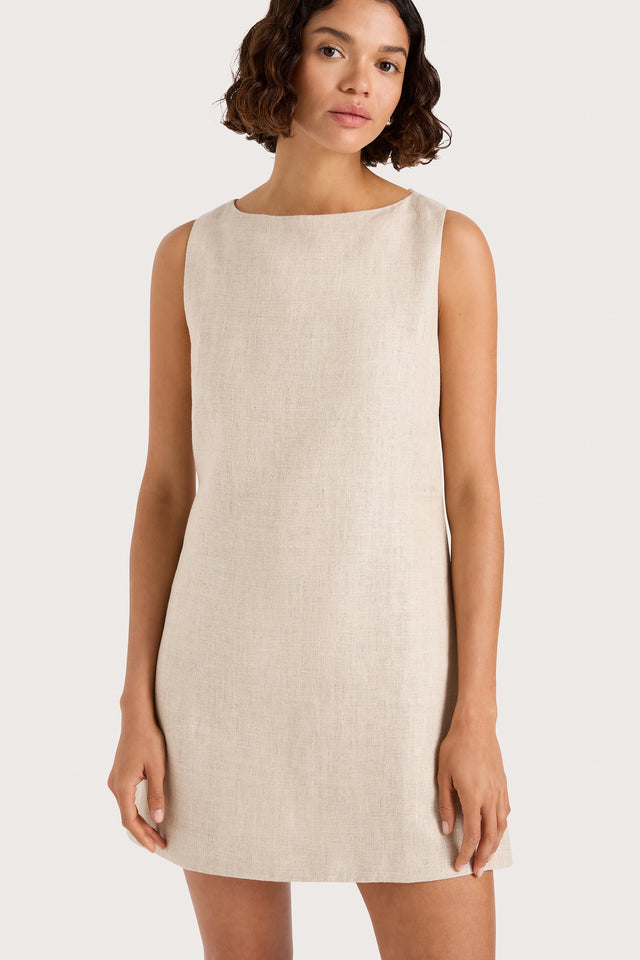 Kelly Mini Dress Natural - Faithfull the Brand INT Kelly Mini Dress Natural - Faithfull the Brand INT