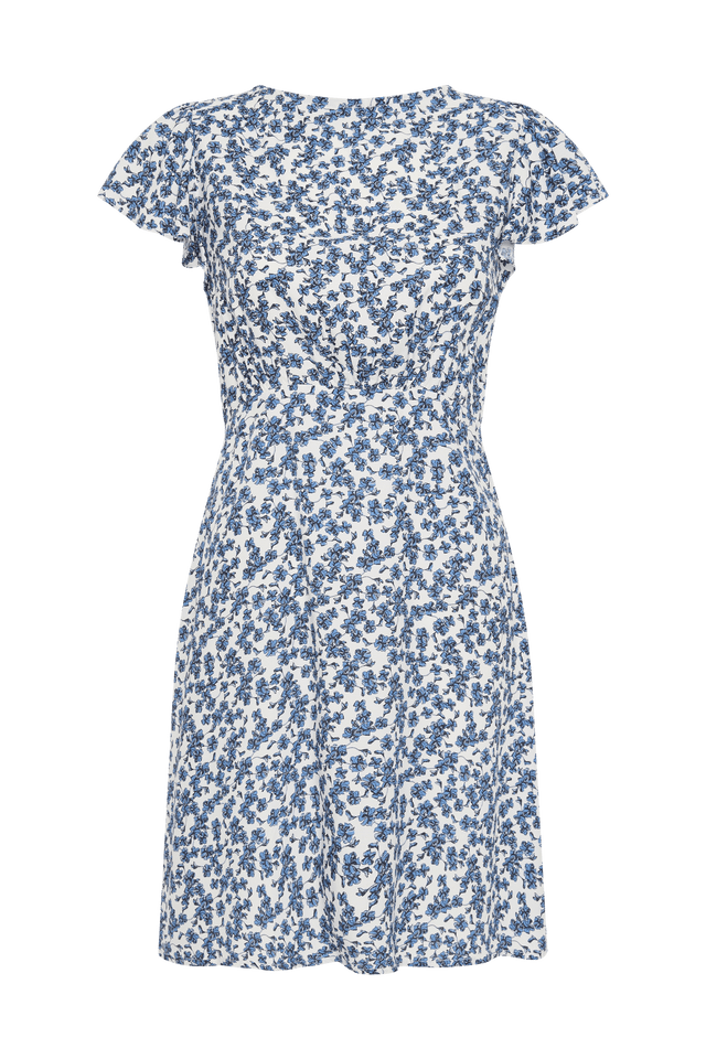 Valras Mini Dress Leilani Mid Blue